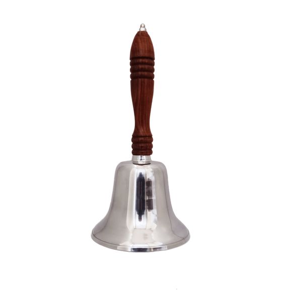 Aluminum Bell with Wooden Handle - XL