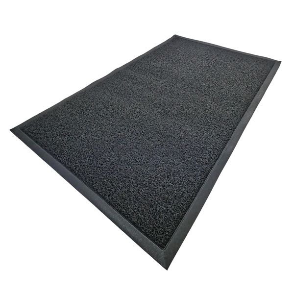 Wayferer Pressed Edge Spagetti Entrance Mat - Grey