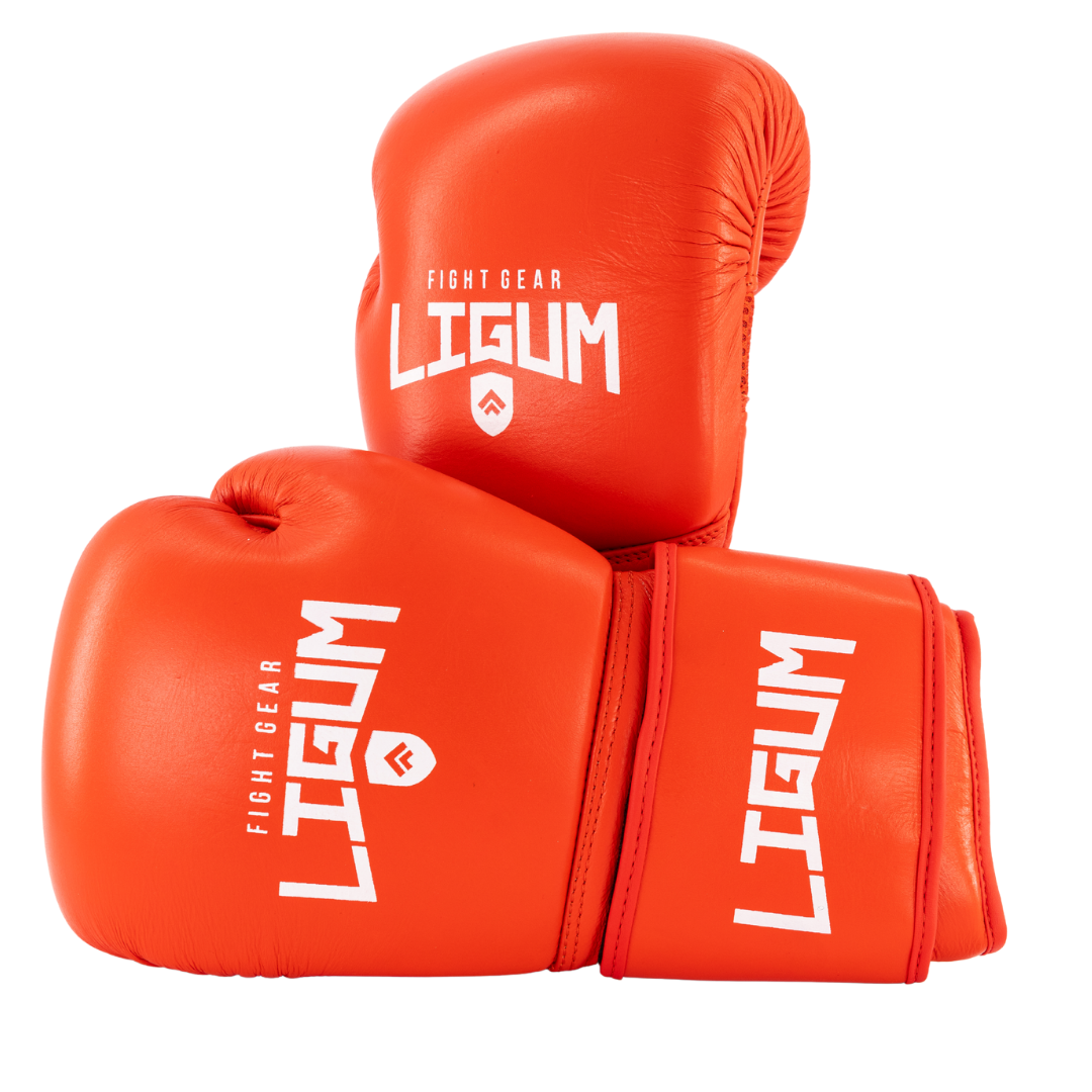 Ligum Fight Gear Leather Boxing Gloves Red Buy Online in South