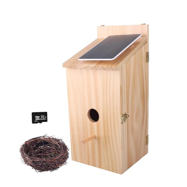 Birdhouse Camera, Birdhouse with 1080P HD Camera Wireless