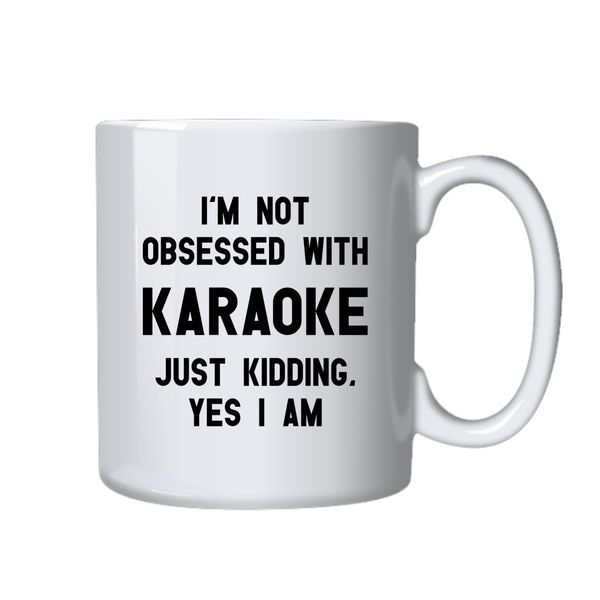 Karaoke Coffee Mug- Best Karaoke Gift Idea Ever For Birthday or Christmas