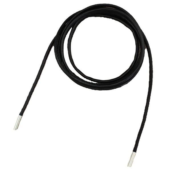 Fashion Women's Knotted Thin Rope Leather Waist Belt - 160cm