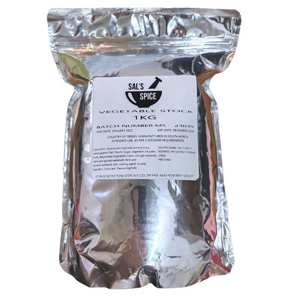 Sal's Spice Vegetable Stock - 1kg