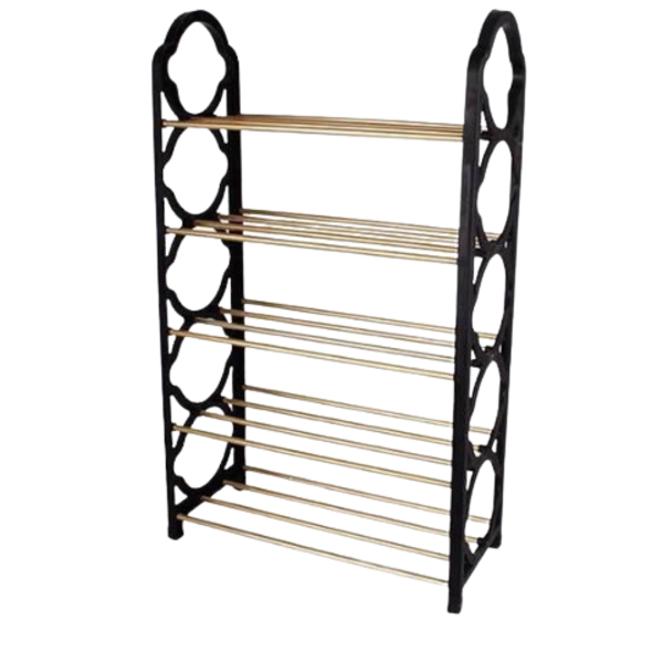 5 Layer Shoe Rack Organizer - Black