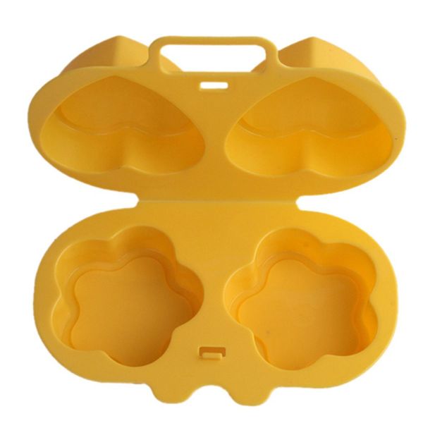 Microwave Egg Cooker with Heart and Flower Shaped