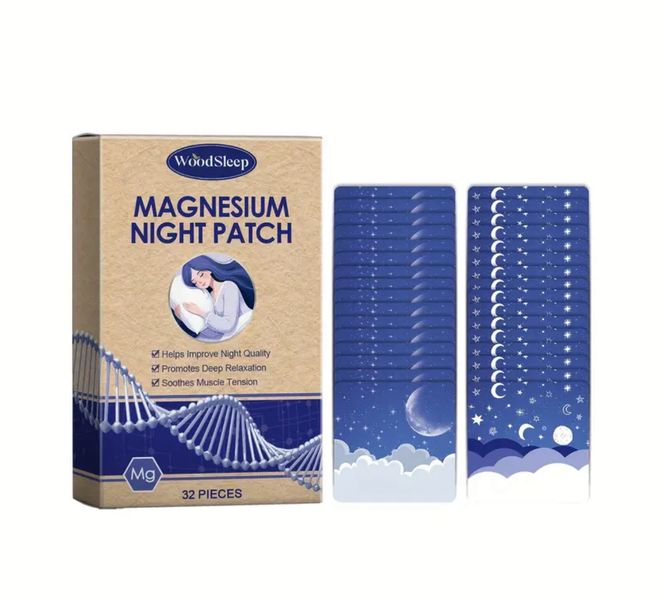 WoodSleep Magnesium Night Patch - 32 Pieces
