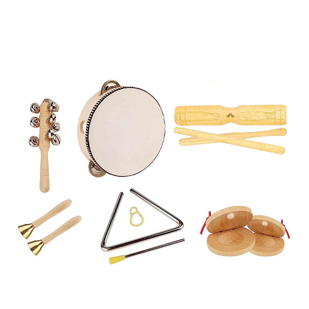 Musical Instrument Set Wooden Music Toy Set Rhythm Music Education Toy