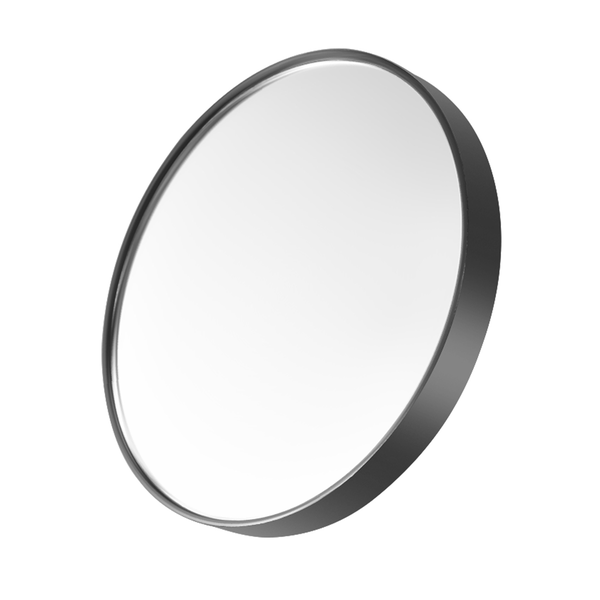 10 x Makeup Mirror Magnifying Mirror Round Mirror Ten Times Black
