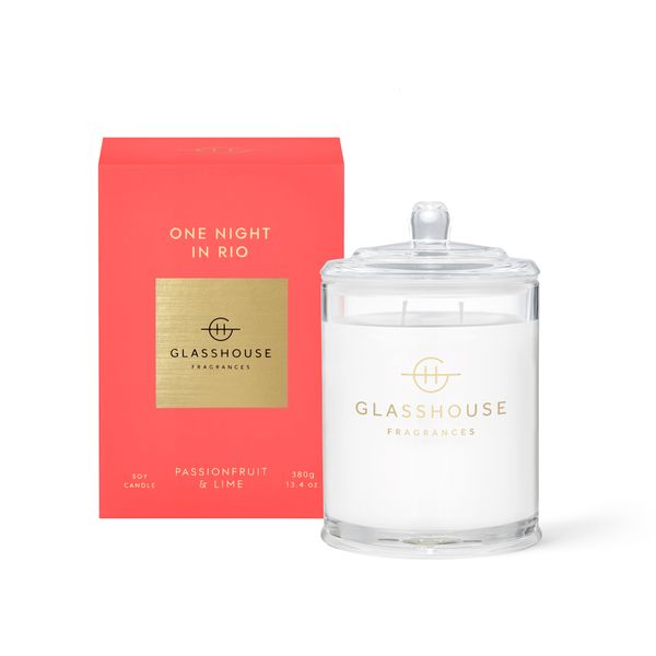 Glasshouse 380g Candle - One Night In rio