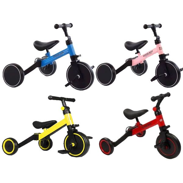Kids 3-in-1 Push / Balance / Pedal Training Bike