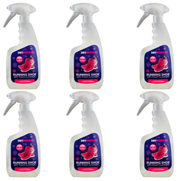 Dry Wonder - Running Shoe Dry Foam Cleaner - 500ml - Pack of 6