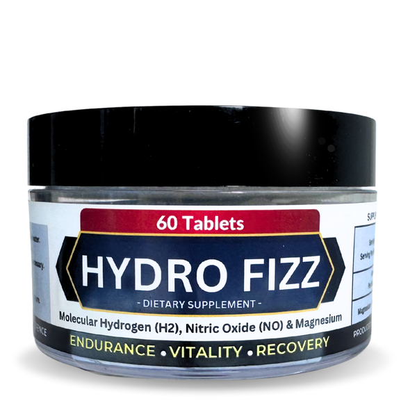 Exodus Immunology- Hydro Fizz (60)-Molecular Hydrogen, Nitric Oxide Tablets