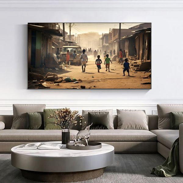 Canvas Wall Decor - Township Soccer Fever - 0286