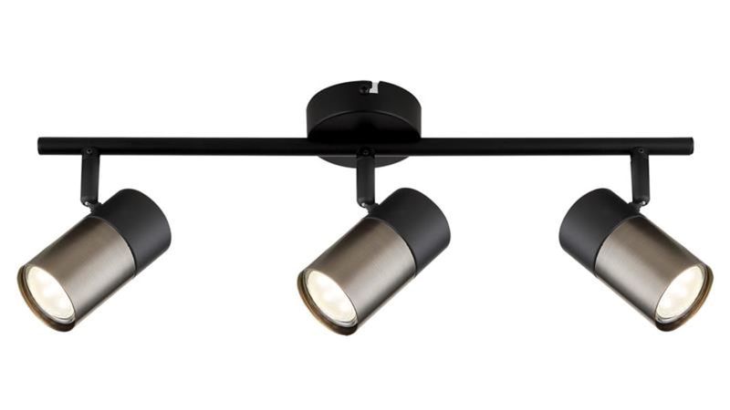 Bright Star 3-Light Adjustable Spotlight - Bold Look, Modern Edge - S422/3