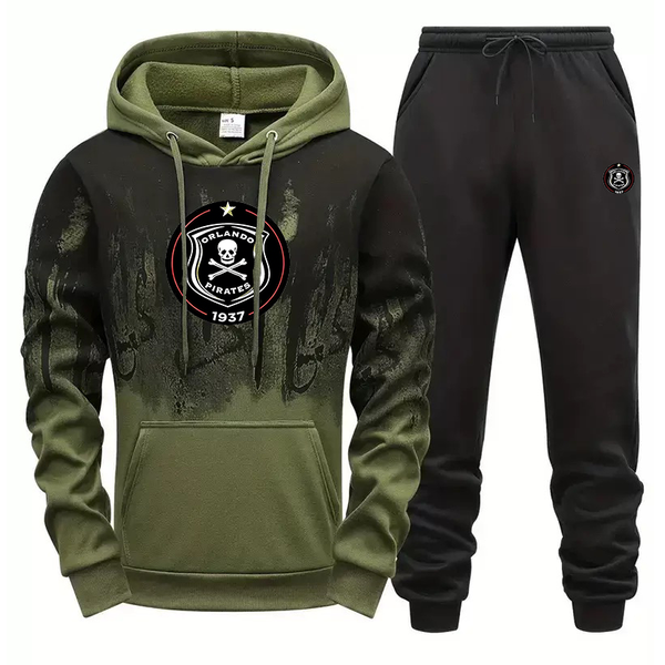 Inspired Orlando Pirates Hoodie and Jogger Set