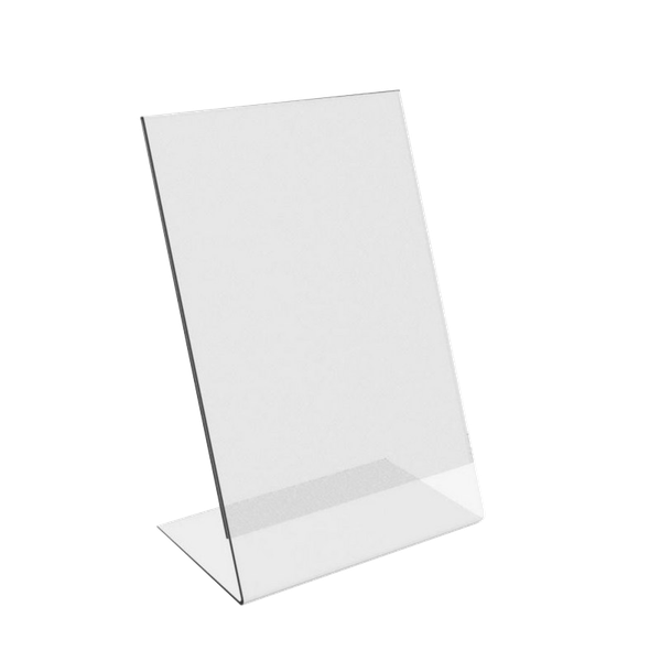 Acrylic T-Menu Stand - Multiple Sizes (5 Pack)
