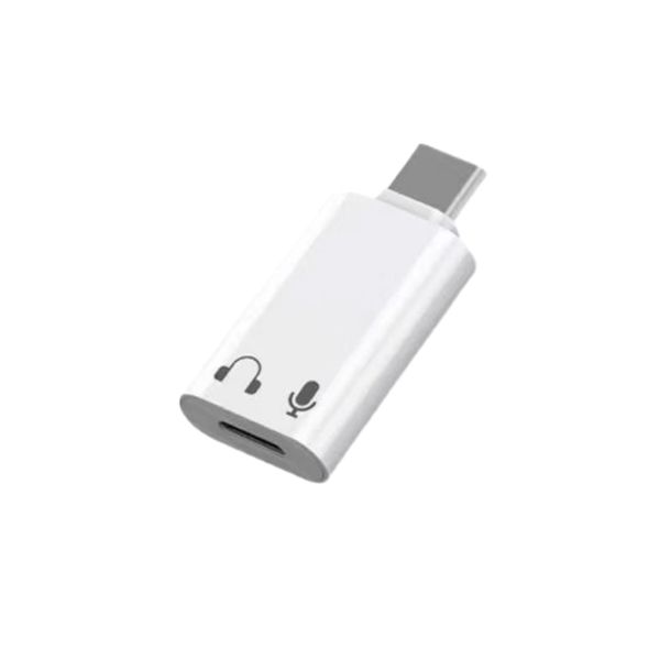 USB-C to Lightning Audio Adapter Black Compatible with iPhone 16/15 1-Pack