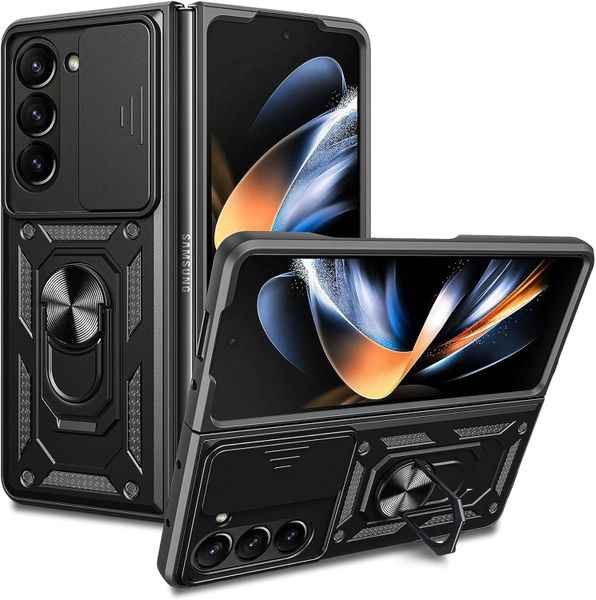 MXM Ring Holder Kickstand Magnetic Armor Case for Samsung Galaxy Z Fold 5