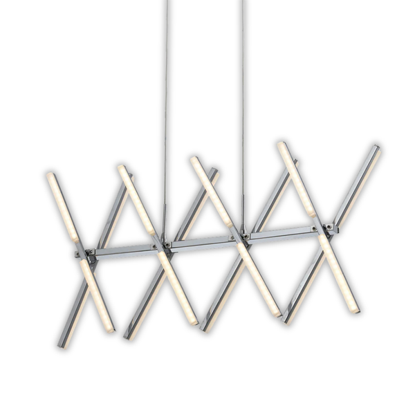 WHL&amp;E 1301-60 Silver LED Dining Lamp