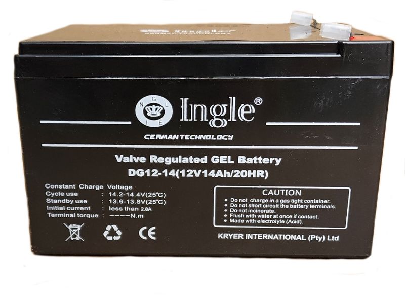 12V 14AH Gel Battery