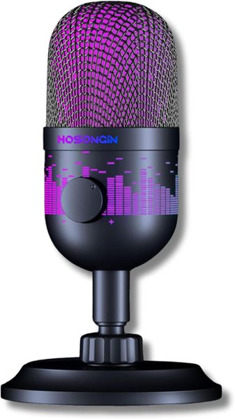 USB Gaming Microphone, Condenser Microphone
