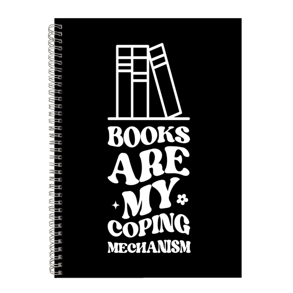 Therapy Writing Book Notepad Gift Idea for Book Readers A4 Notebook 402