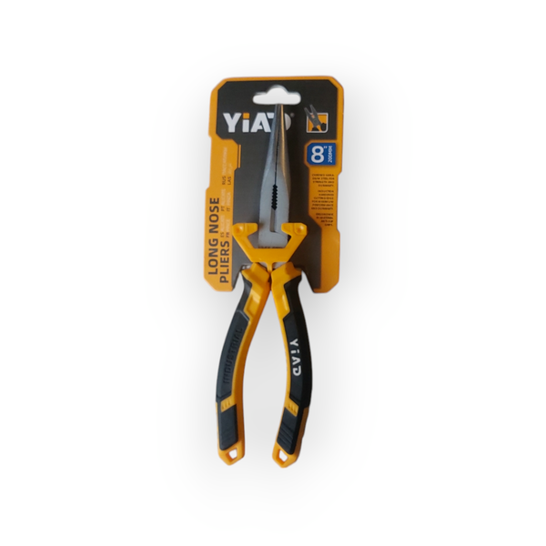 Yiad 8" 200MM Long Nose Pliers Ideal for Cutting &amp; Gripping Wires