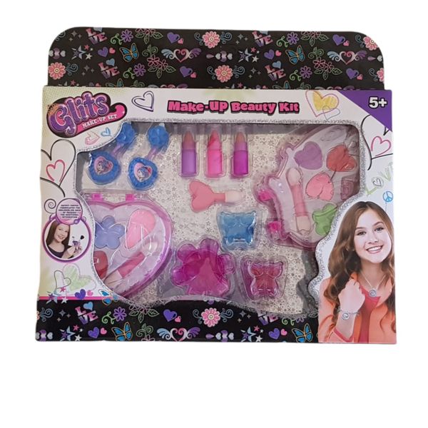 Glits Make Up Set -Make Up Beauty Kit-Kids Make Up Play Set -Toys for Girls