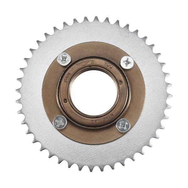 78Mm Od 4 Hole Toothless Flywheel + T8F 44T for 43Cc Compatible with Mini