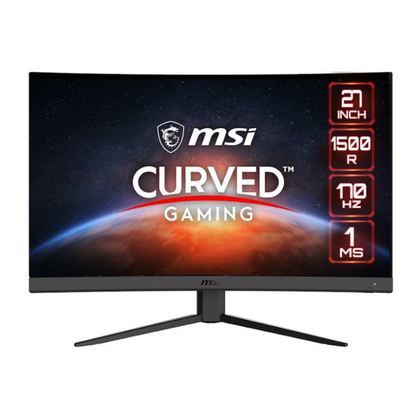 MSI Optix G27CQ4 E2 Curved Gaming Monitor 170Hz VA Anit Glare Free Sync 27