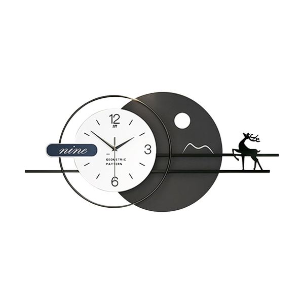 Decorative Wall Clock for Living Room Decor, Extra Large Modern Wall Clock
