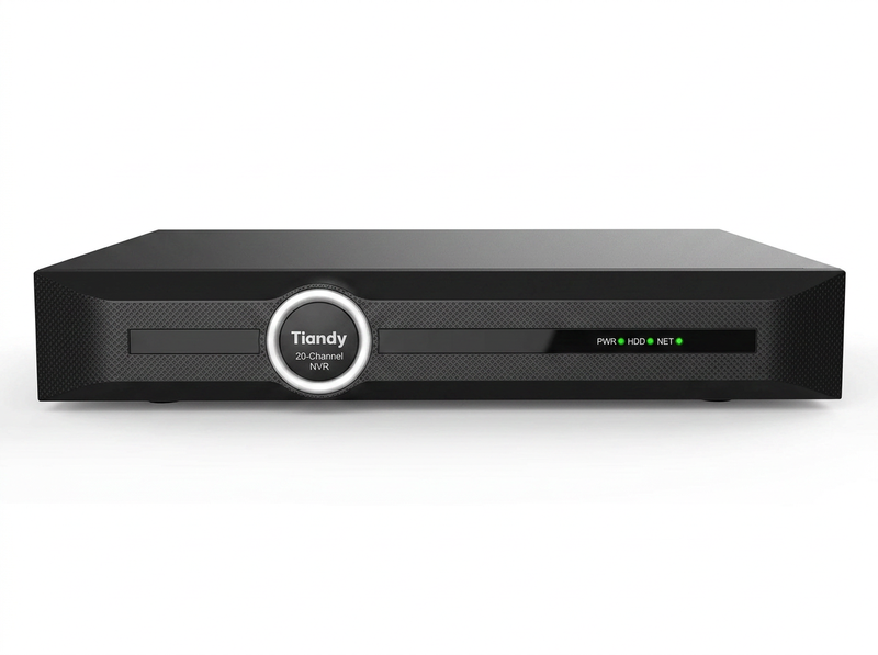 Tiandy 20 Ch 4K Network Video Recorder NVR - 1 HDD Bay H.265 - TC-R3120