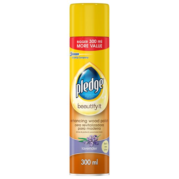 Pledge Wood Polish Lavender 300ml
