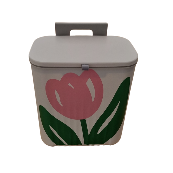 Wall Mounted Tulip Trash Can