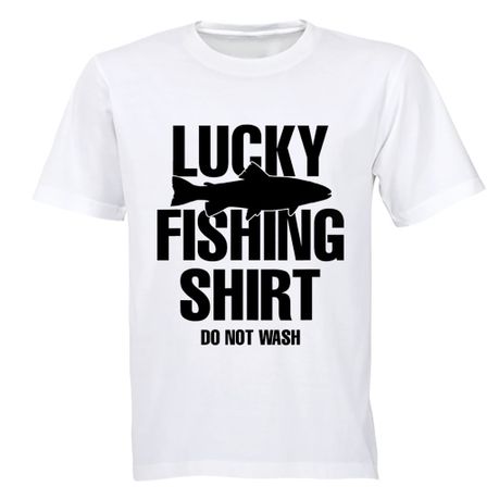 Lucky Fishing Shirt - Adults - T-Shirt, Shop Today. Get it Tomorrow!