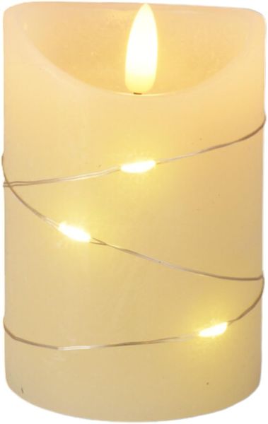 Led White Candle - 2 Pack