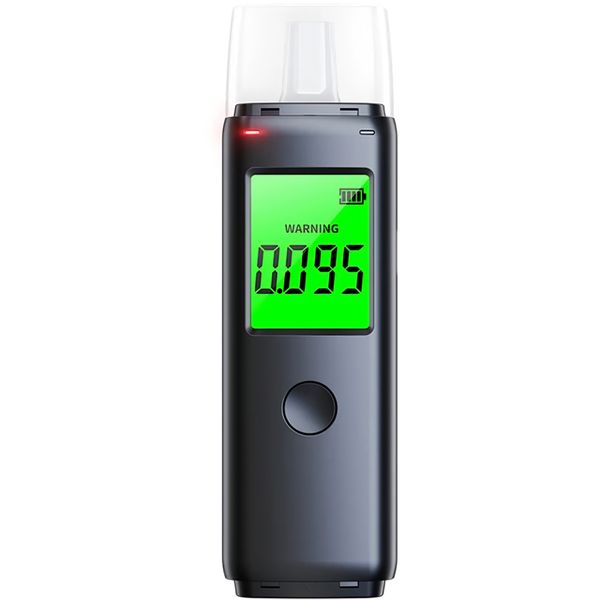 NEPZ Portable Digital Alcohol Tester - Rechargeable Breathalyzer