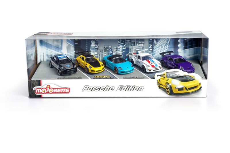 Majorette Porsche 5 Piece Giftpack
