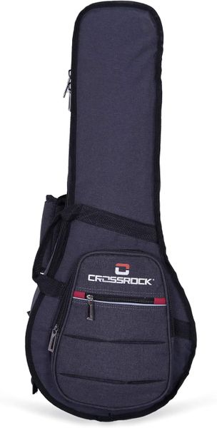Crossrock CRSG107MAFDG 10mm Padded A&amp;F Mandolin bag