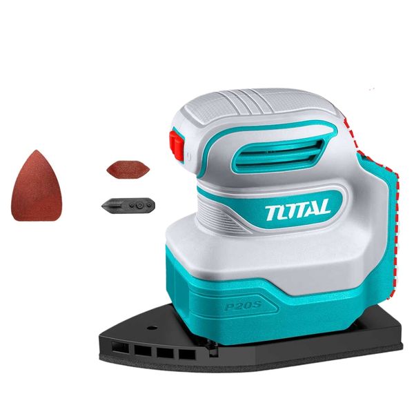 Total Tools - Cordless Palm Sander (20V) - Unit only