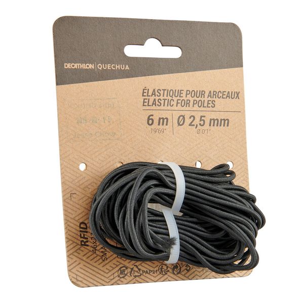 Quechua Replacement elastic for tent hoops / poles - 6 metres