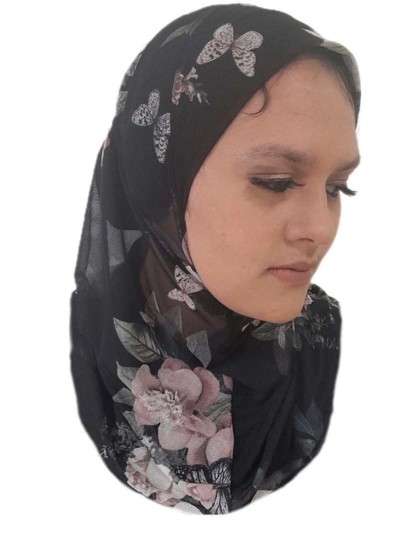 Black Printed Mesh Burqa | Shop Today. Get it Tomorrow! | takealot.com