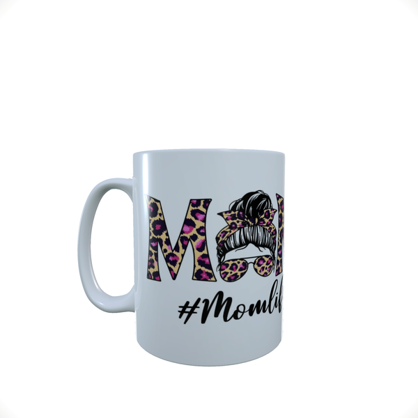 Momlife # - Coffee Mug