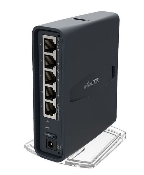 MikroTik hAP ac Lite Tower Dual Band 5 Port Ethernet WiFi Router