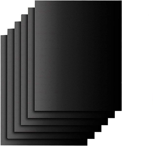 6 Piece Reusable Non-Stick BBQ Grill Mats