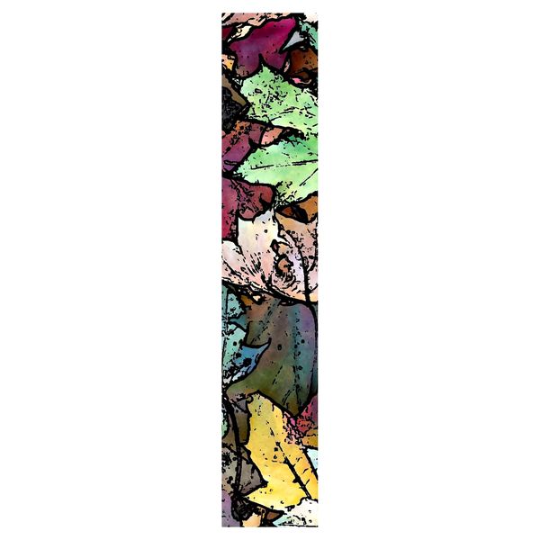 Large Leaves Table Runner