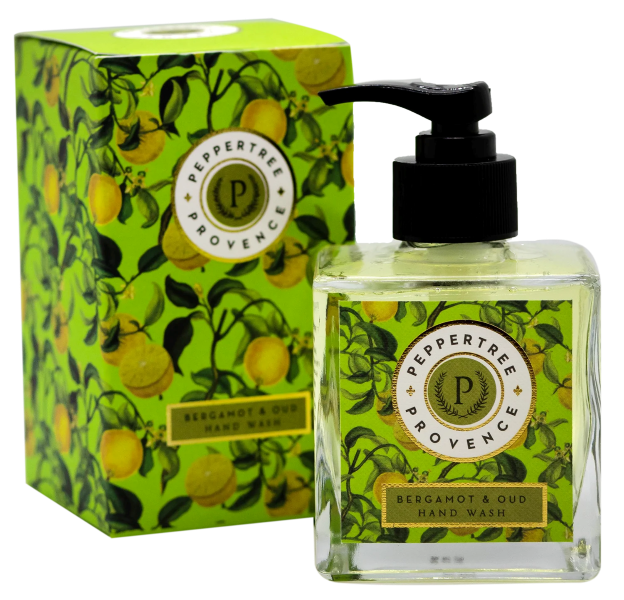Pepper Tree Bergamot &amp; Oud Hand Wash 200ml