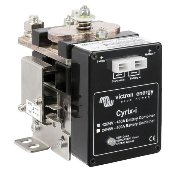 Cyrix-i 12/24V-400A intelligent battery combiner