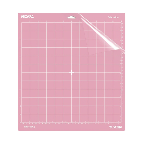 Nicapa Fabric Grip Cutting Mat for Cricut (12x12 inch, 1 Replacement Mat)