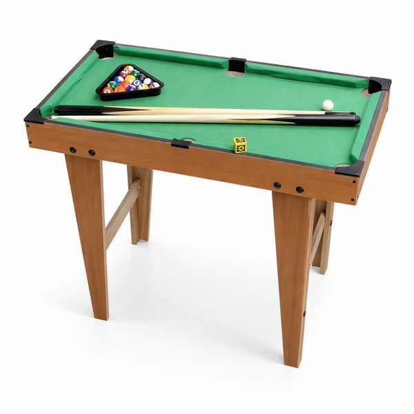 Tabletop Pool Table Game Set